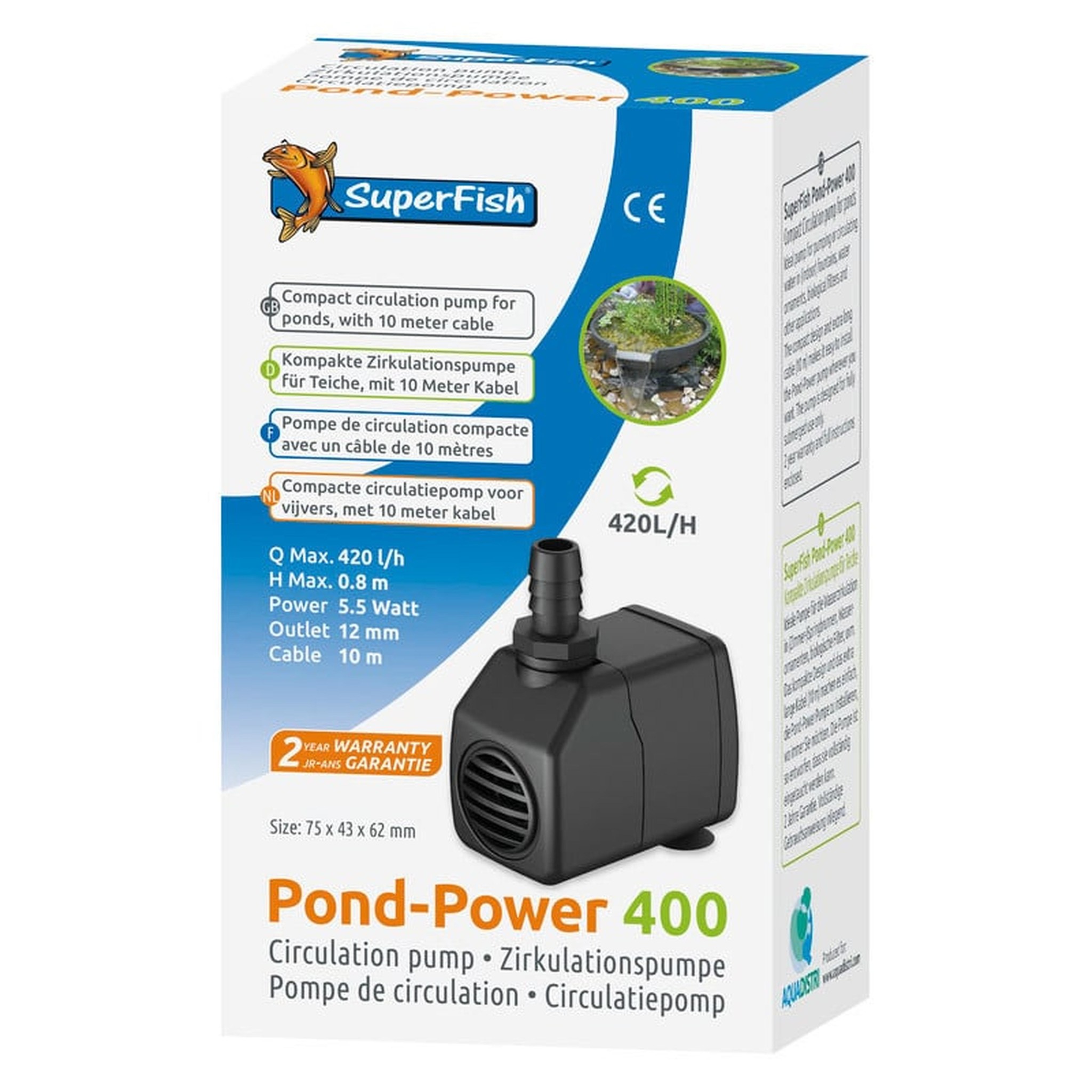 Pondpower 450 - Superfish vijverpomp