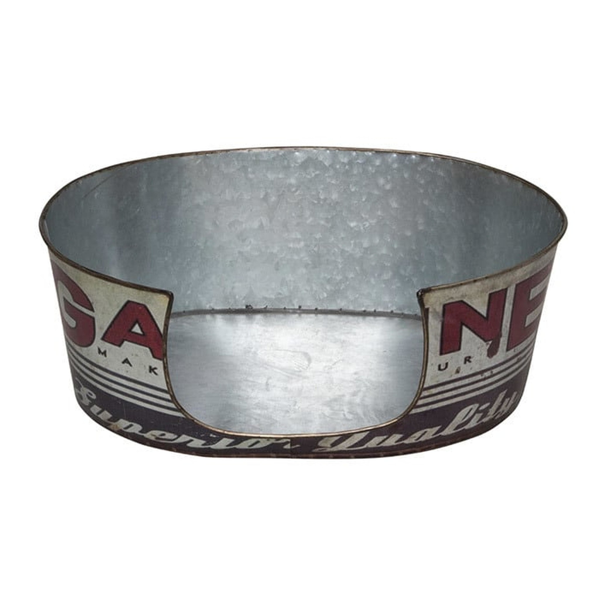 Zinc basket gasoline maat S - Hondemand