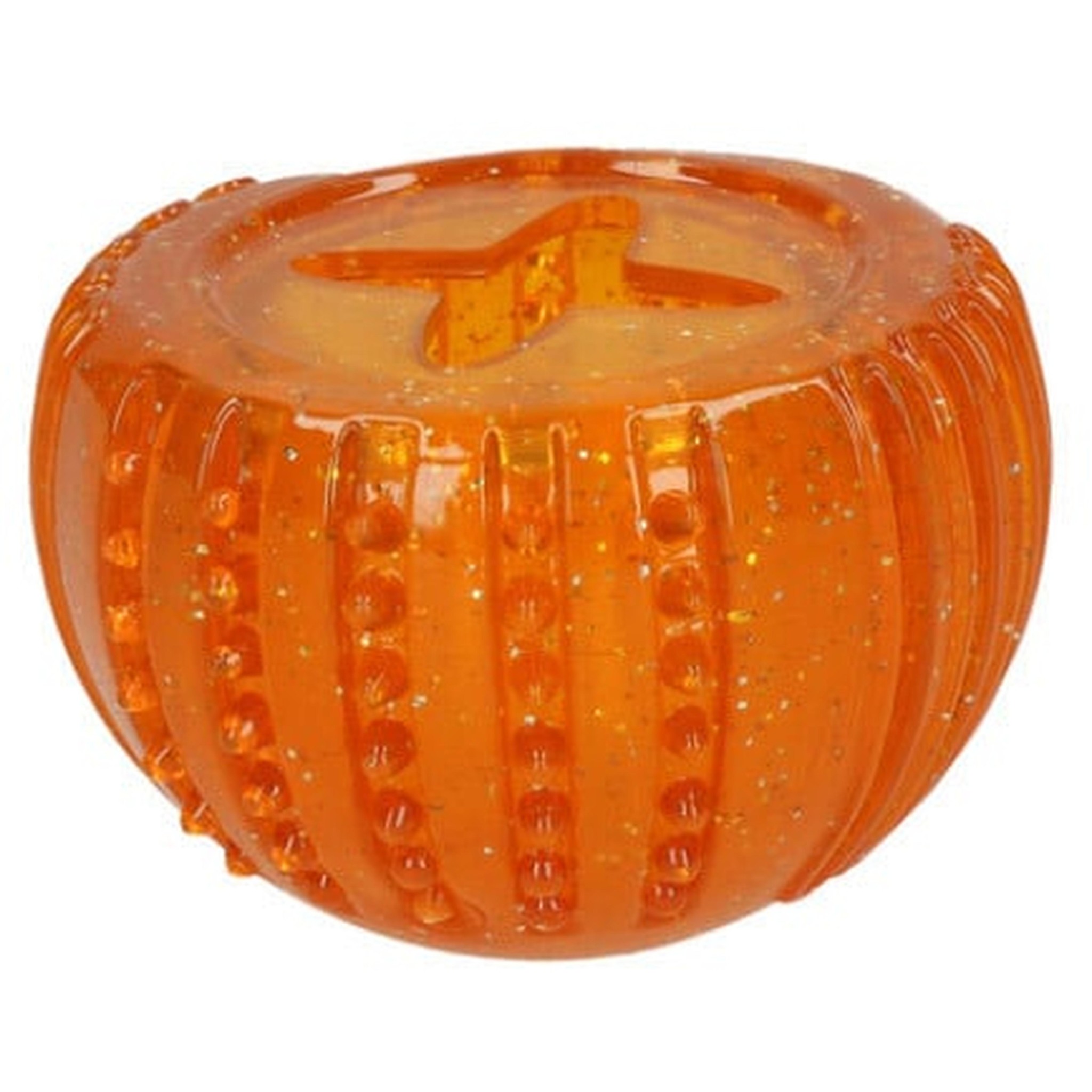 Dog Comets Ceres with treat locker orange - Hondenspeeltje