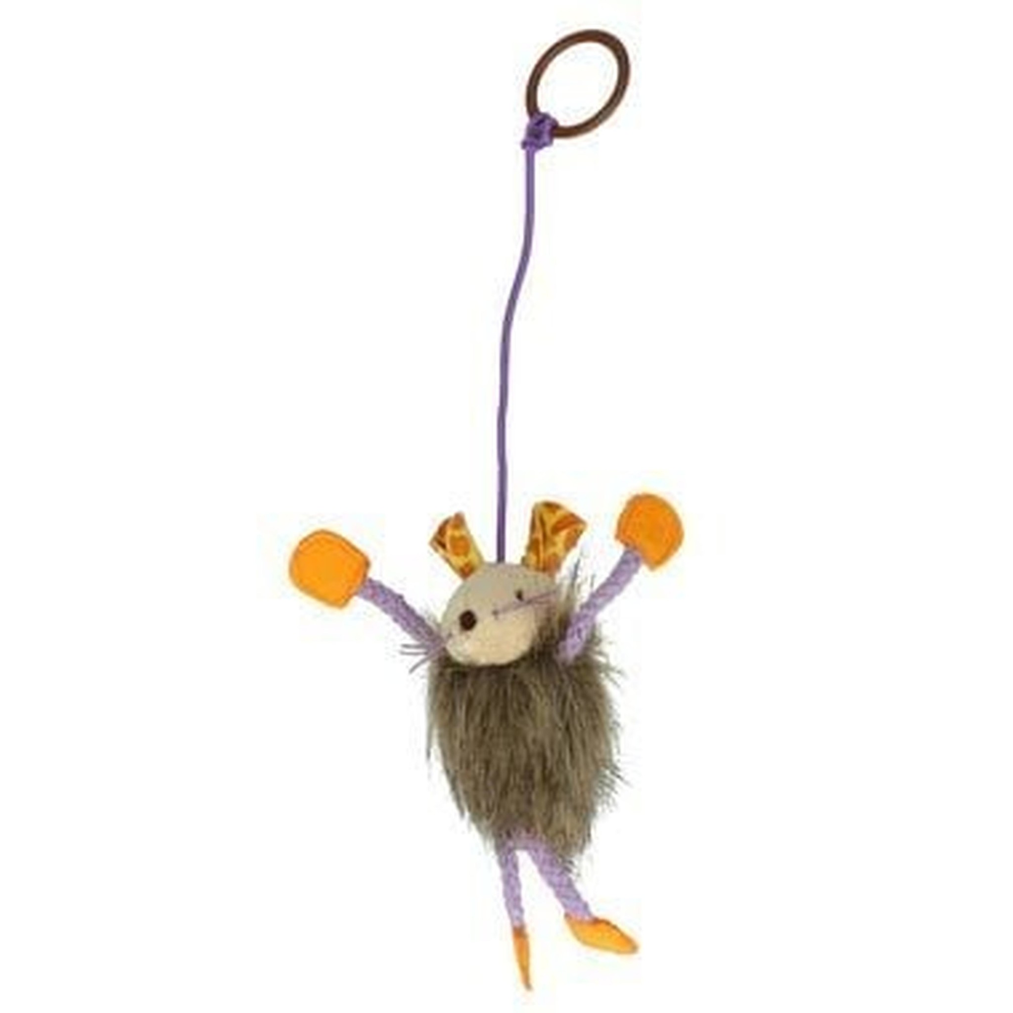 Crazy Cat Sweet Mouse Orange met Madnip - Kattenspeeltje