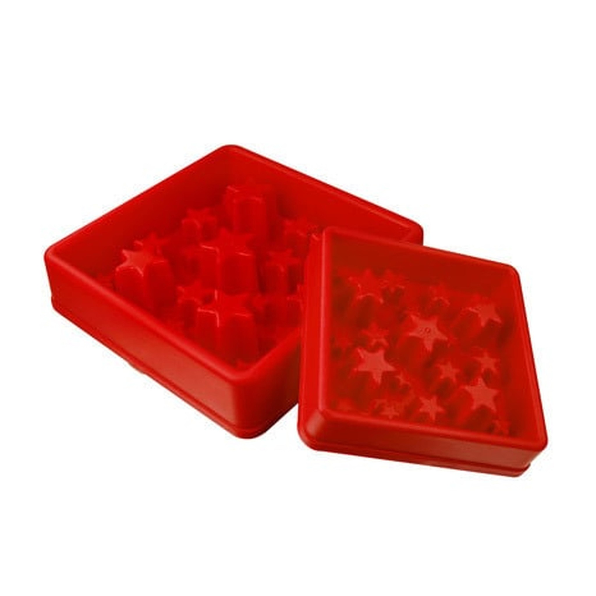 Eat Slow Live Longer Star Red L - Voerbak
