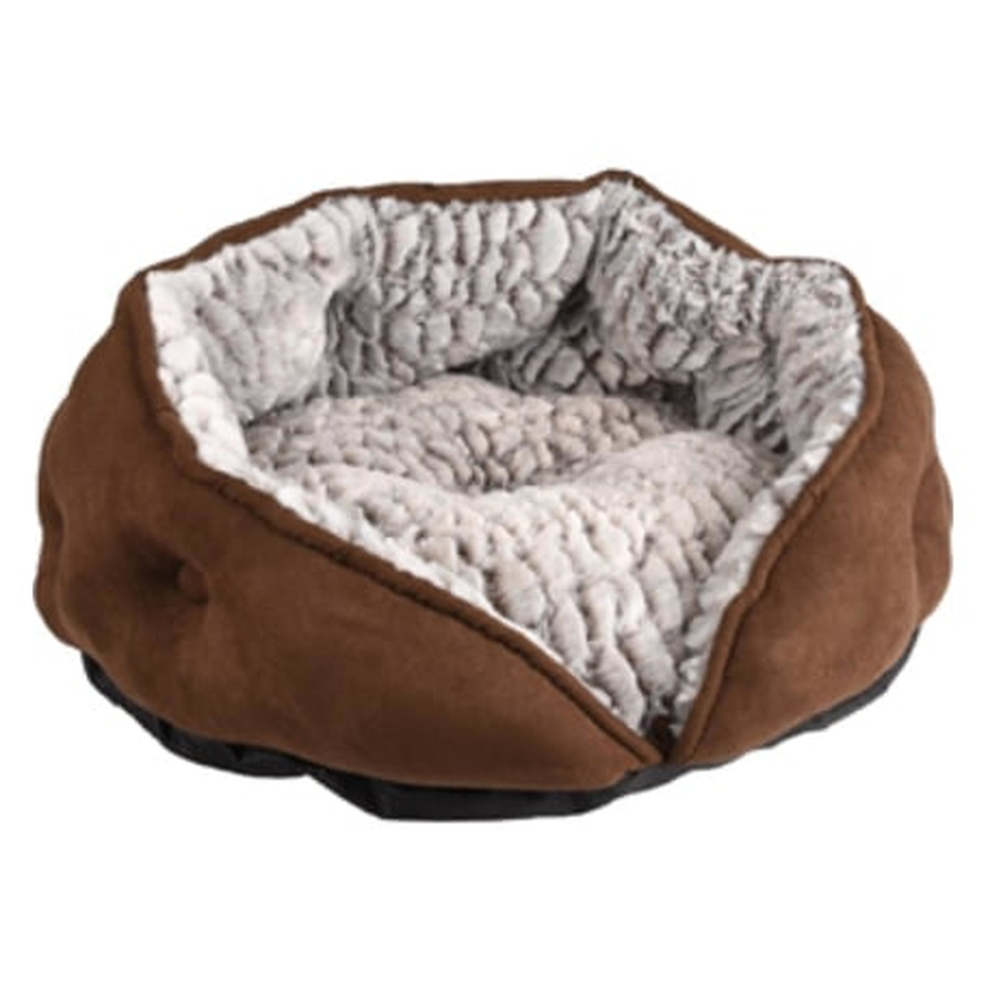 Slaapplaats Snoozzy Rond Bruin - Kattenmand