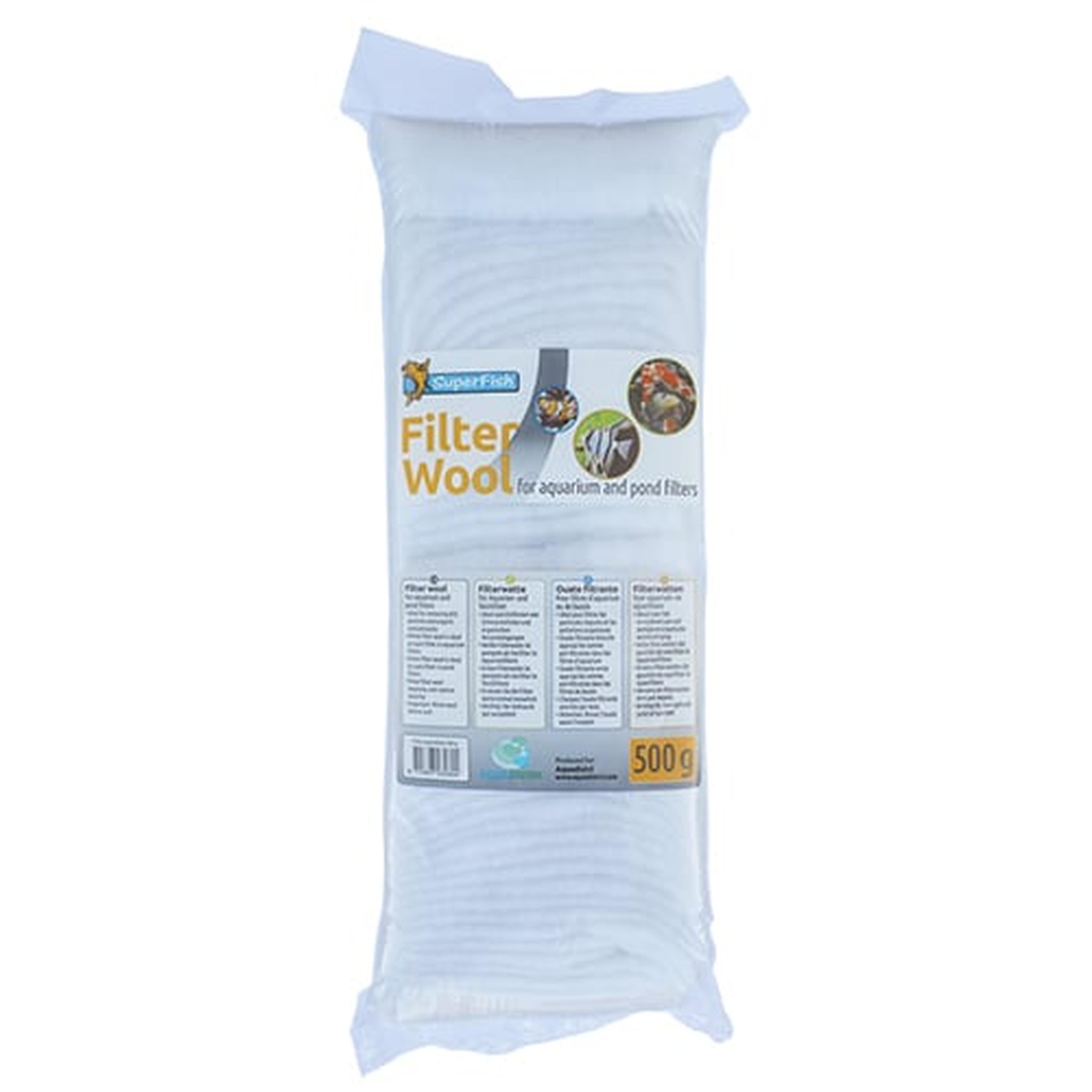 Filterwatten 500 gram - superfish