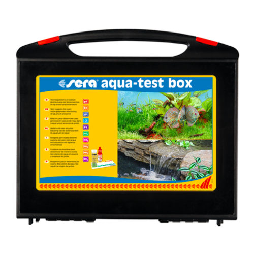 Sera aqua test box koffer - Aquarium benodigdheden