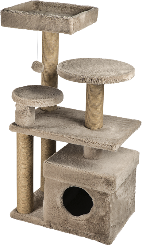 Krabpaal Roma Beige 73x65x111cm