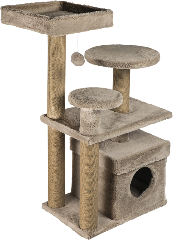 Krabpaal Roma Beige 73x65x111cm