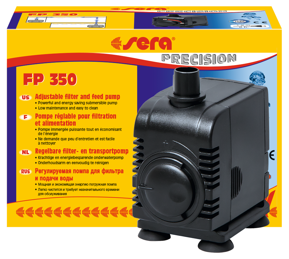 Sera filter en transport pomp FP 350 - Aquarium pomp Sera