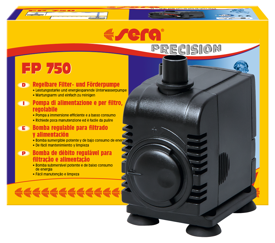 Sera filter en transport pomp FP 750 - Aquarium pomp Sera