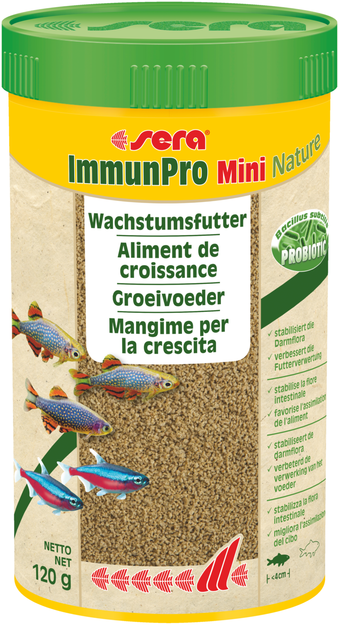 Sera Immunpro mini nature 250 ml. - Sera voeding aquarium