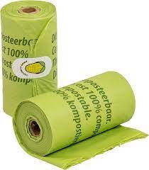 AB compostables poepzakjes grote rol easy-tie zakjes -honden