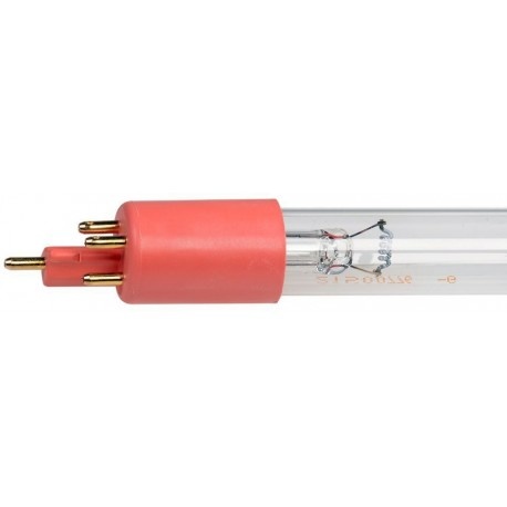 Vervangingslamp 75 watt lang roze lampvoetje