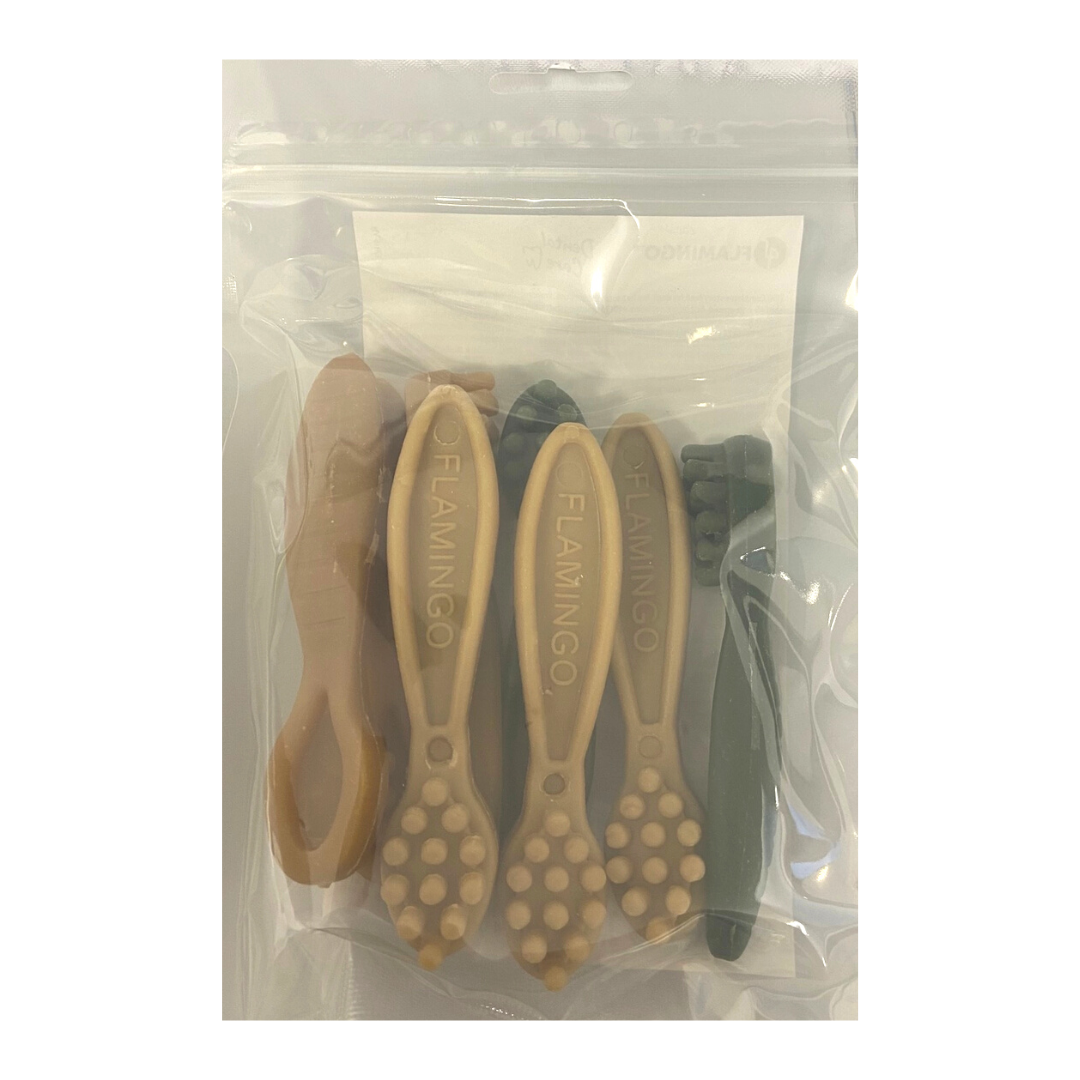 Veggie tandpasta mix snacks 10 cm - 8 stuks - Hondensnacks