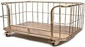 Lex & Max Metal Wire Basket - Hondendivan - 90x65cm - Goud