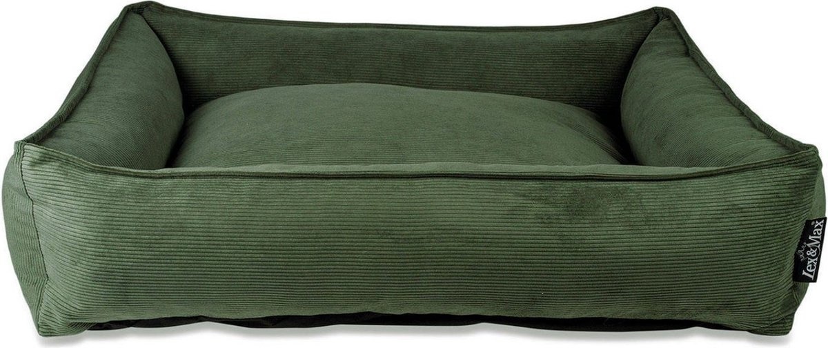 Lex & Max Chicago - Hondenmand - 60x45 - Groen