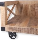 Lex & Max Hondendivan Bari - 90x65cm - Hout