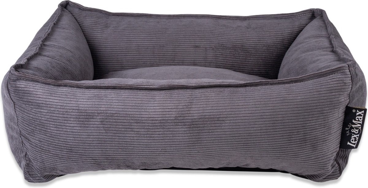 Lex & Max Chicago - Hondenmand - 60x45 - Grijs