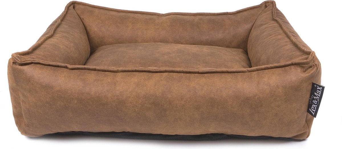 Lex & Max Alaska - Hondenmand - 90x70 - Cognac