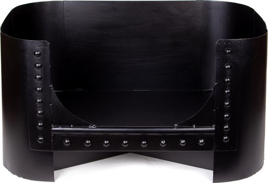Lex & Max Industrial - Hondendivan - 90X65cm - Zwart