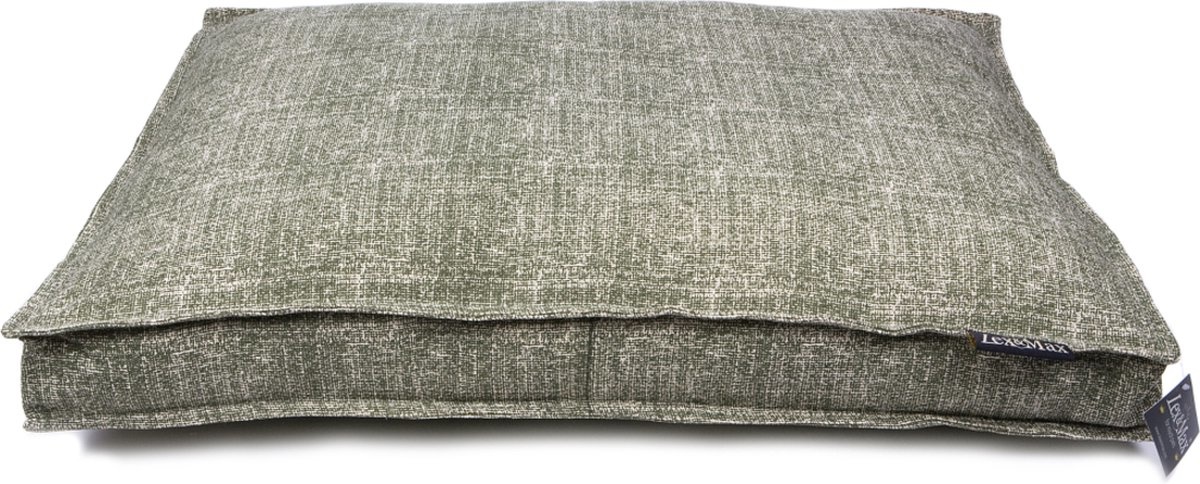 Lex & Max Prince - Orthopedisch - Hondenkussen - Boxbed - 75x50cm - Klavergroen