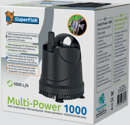 Multipower 1000 liter Superfish - Pomp aquarium