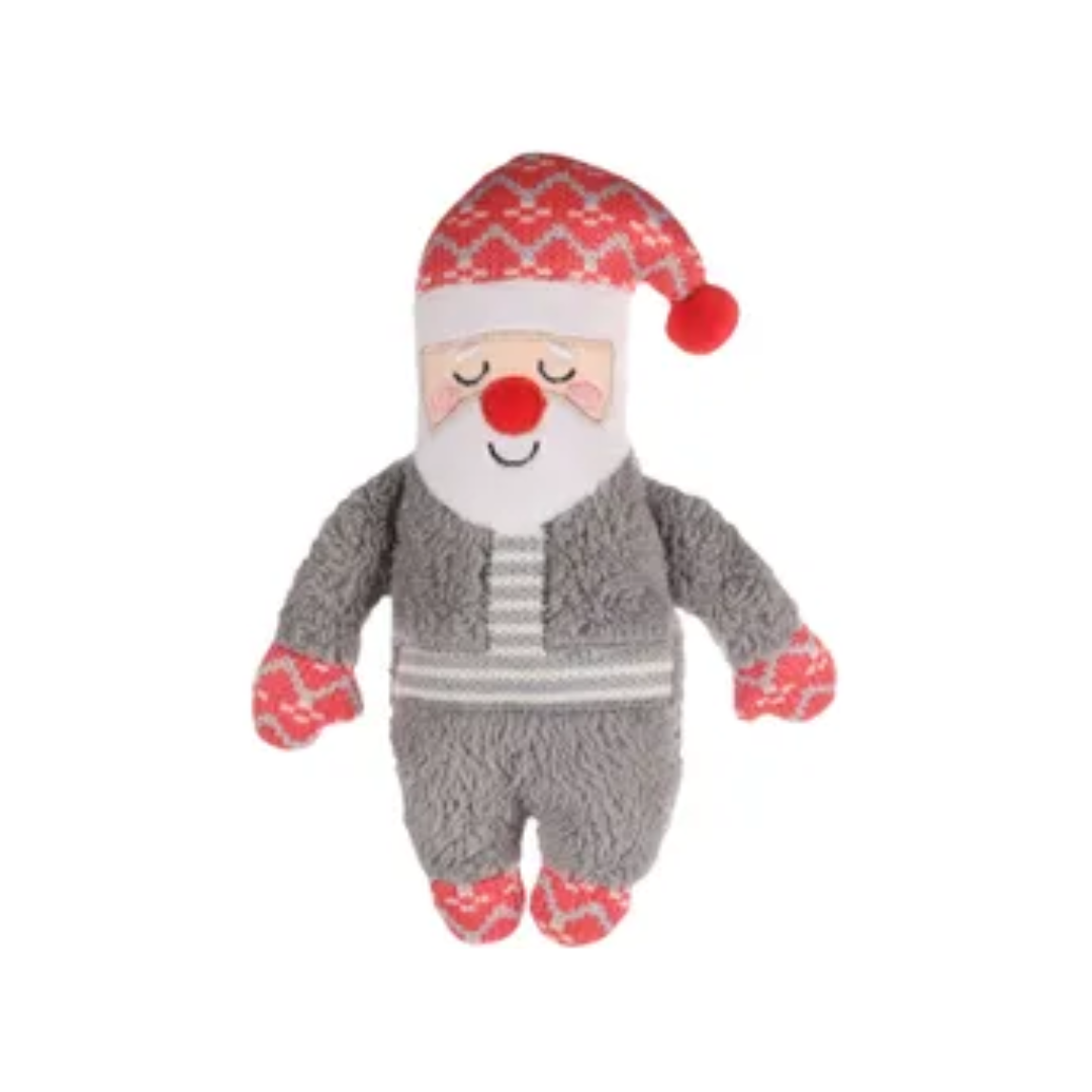 Kerstknuffel Kerstman met pieper - Flamingo hondenspeelgoed