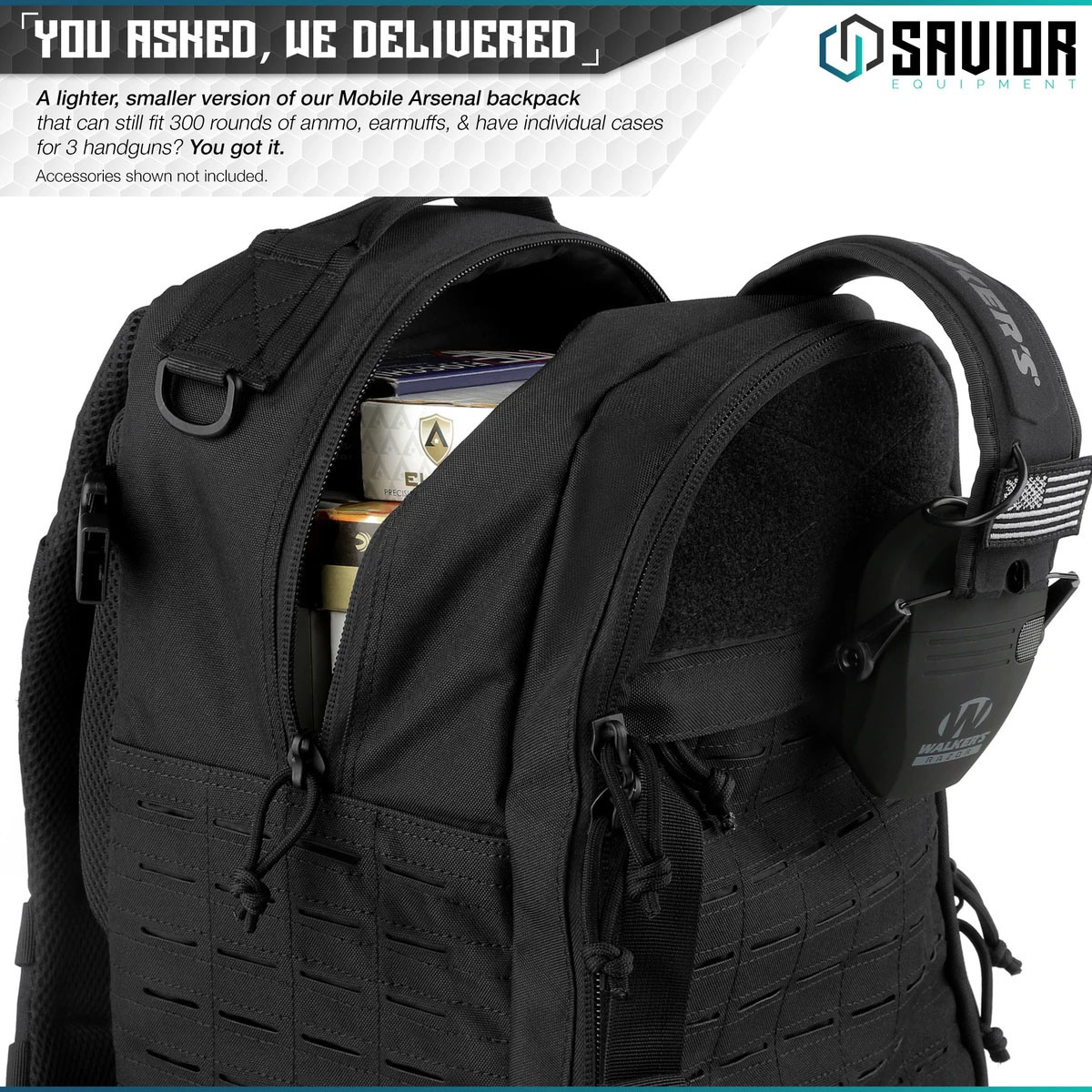 Savior S.E.M.A - Compact Mobile Arsenal Backpack