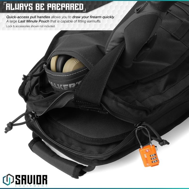 Savior T.G.B. 30" Covert Single rifle case
