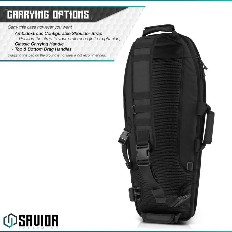 Savior T.G.B. 30" Covert Single rifle case