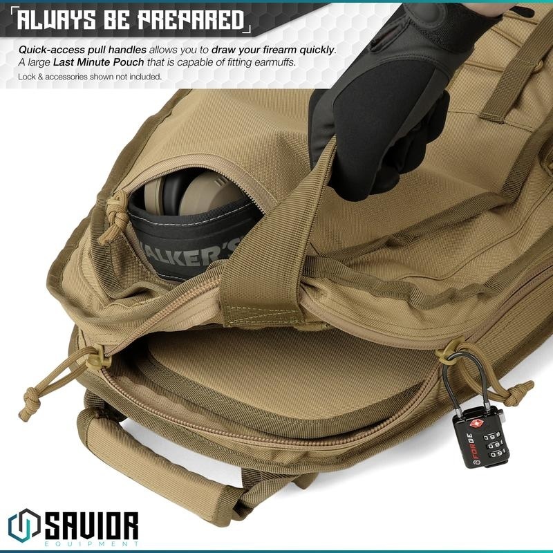 Savior T.G.B. 34" Covert Single rifle case