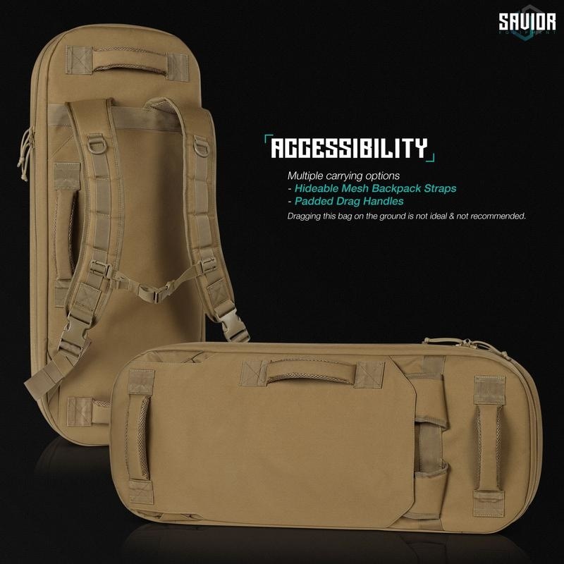 Savior Specialist Covert 34"Single rifle case