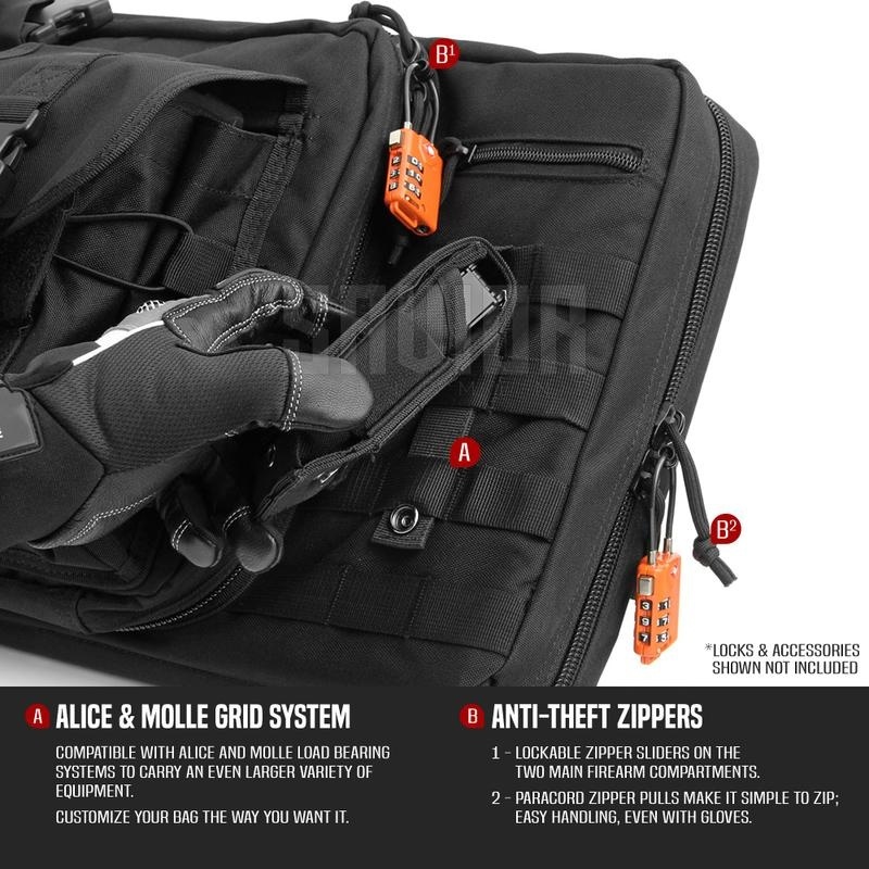 Savior American Classic 36" Double rifle bag