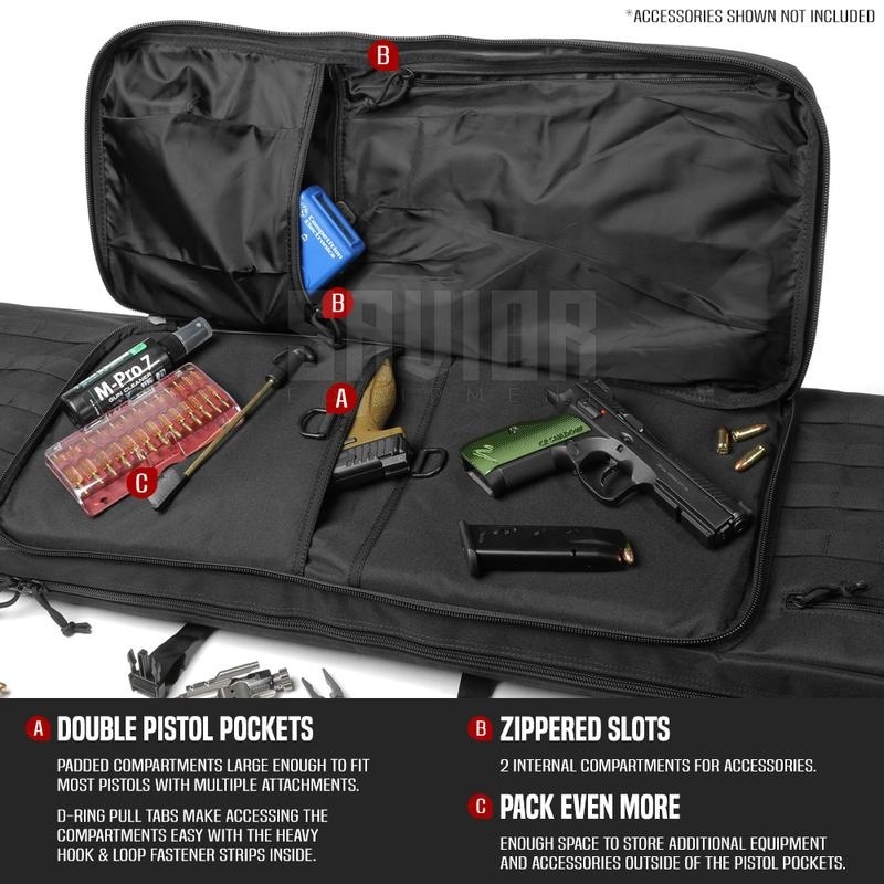 Savior American Classic 46" Double rifle bag