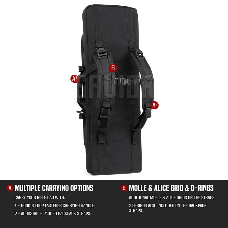 Savior American Classic 46" Double rifle bag