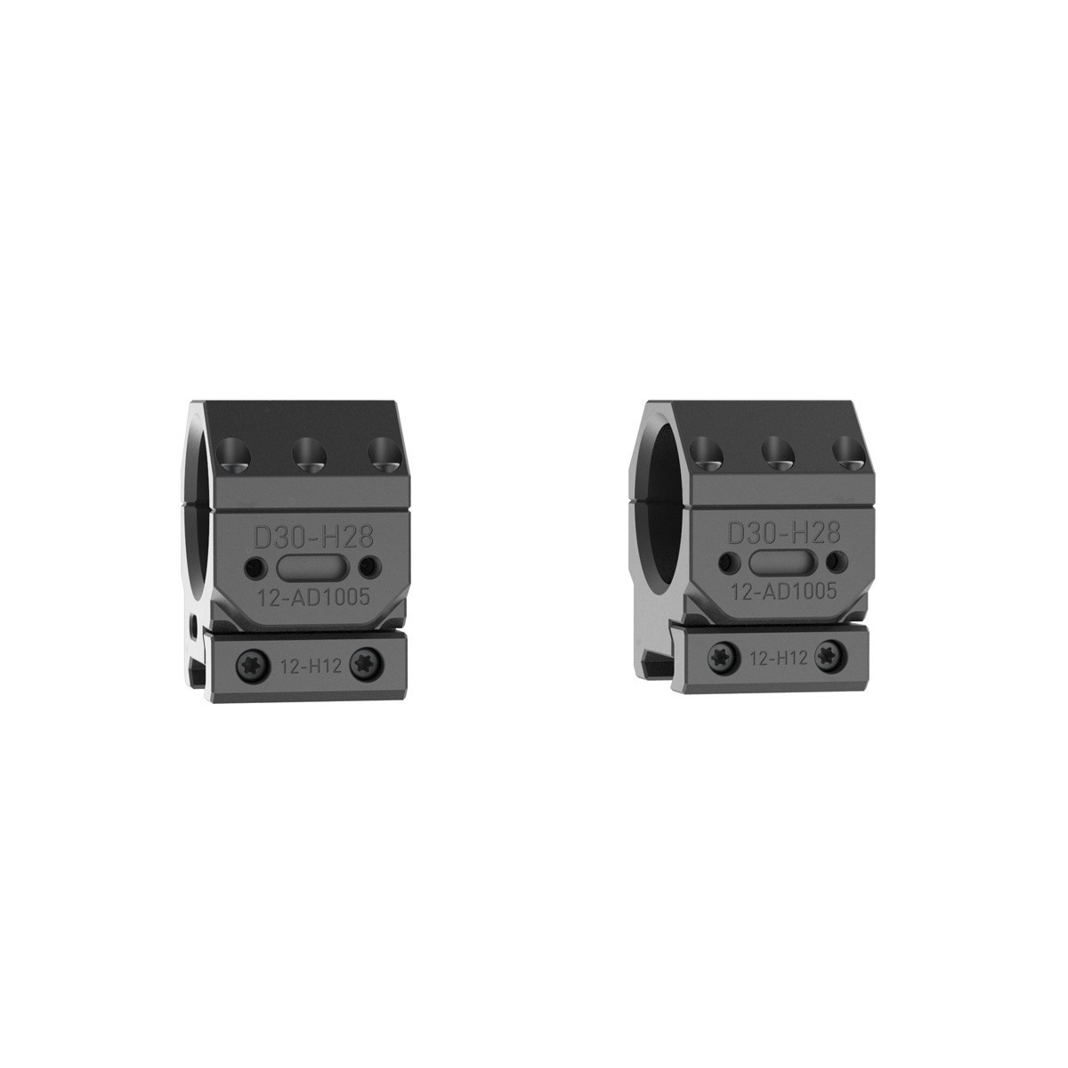 Audere Adversus Gen 2 scope rings - 30mm tube