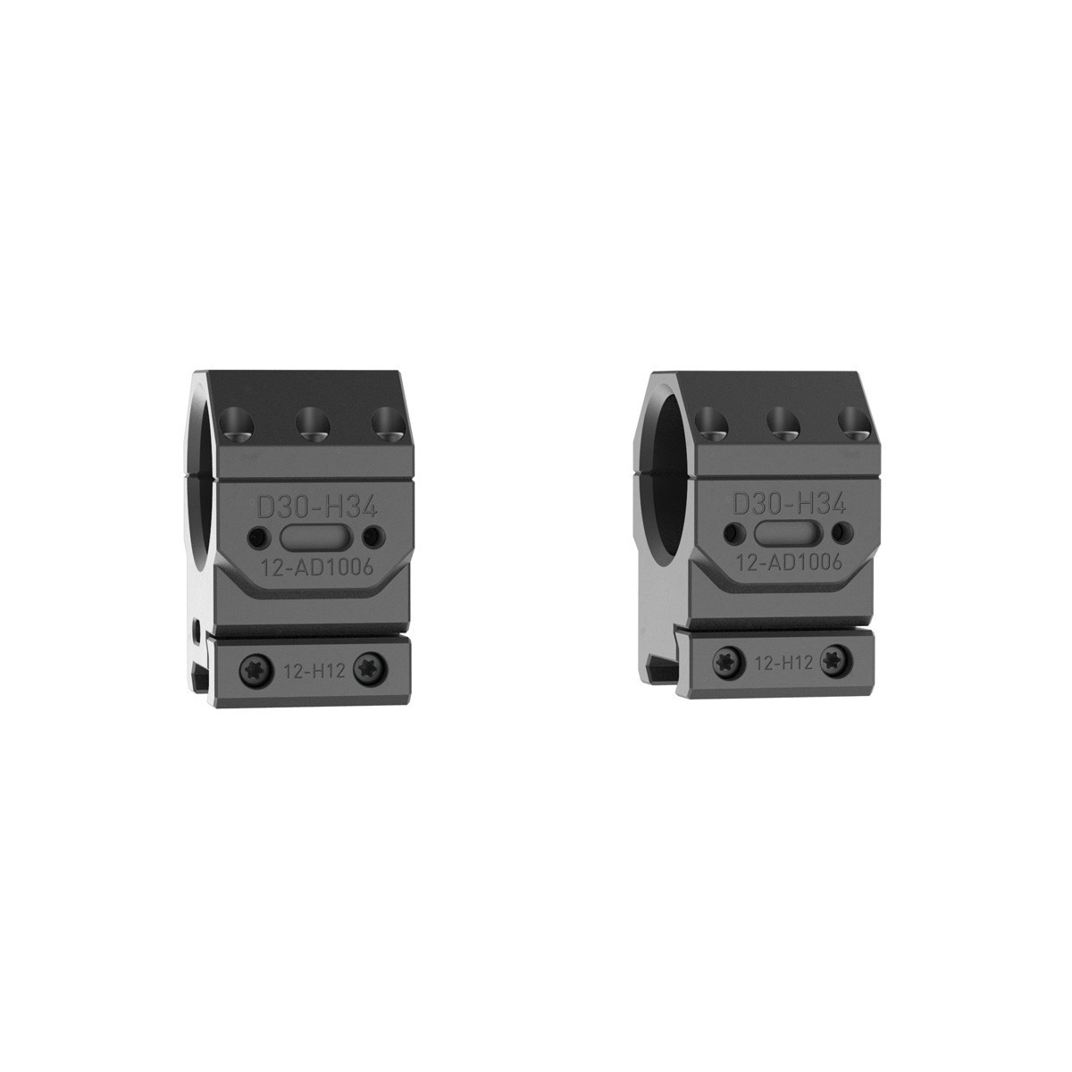 Audere Adversus Gen 2 scope rings - 30mm tube
