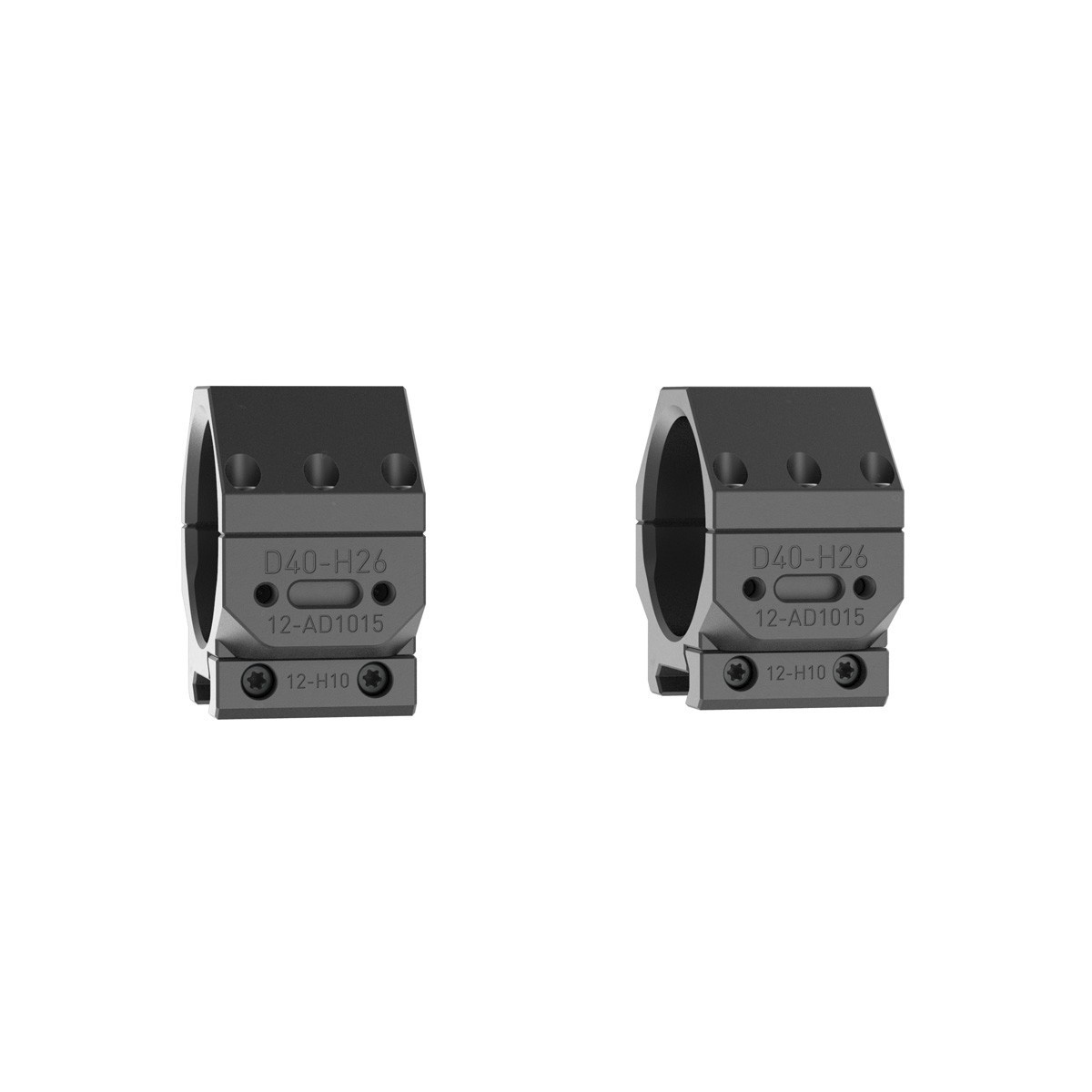 Audere Adversus Gen 2 scope rings - 40mm tube