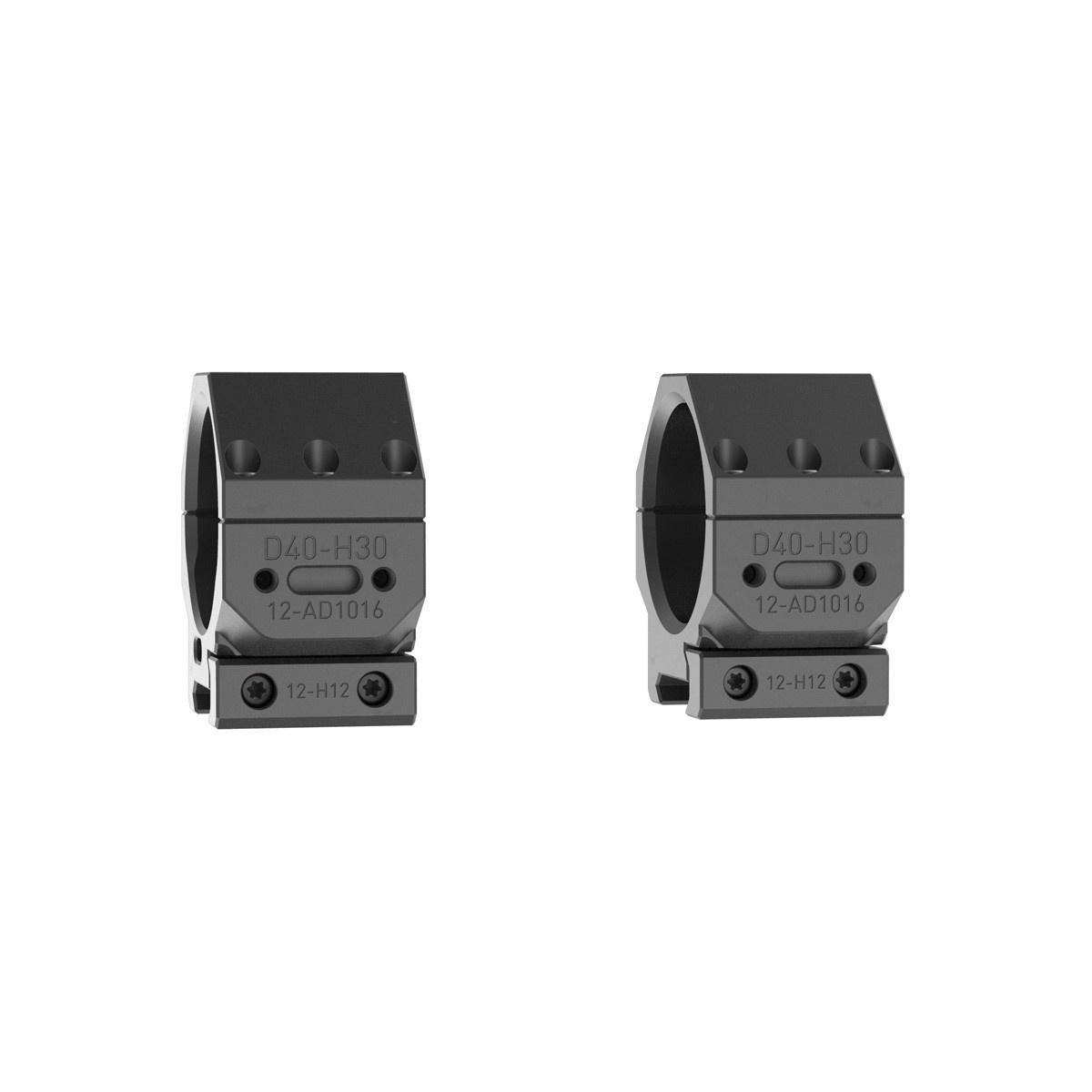 Audere Adversus Gen 2 scope rings - 40mm tube
