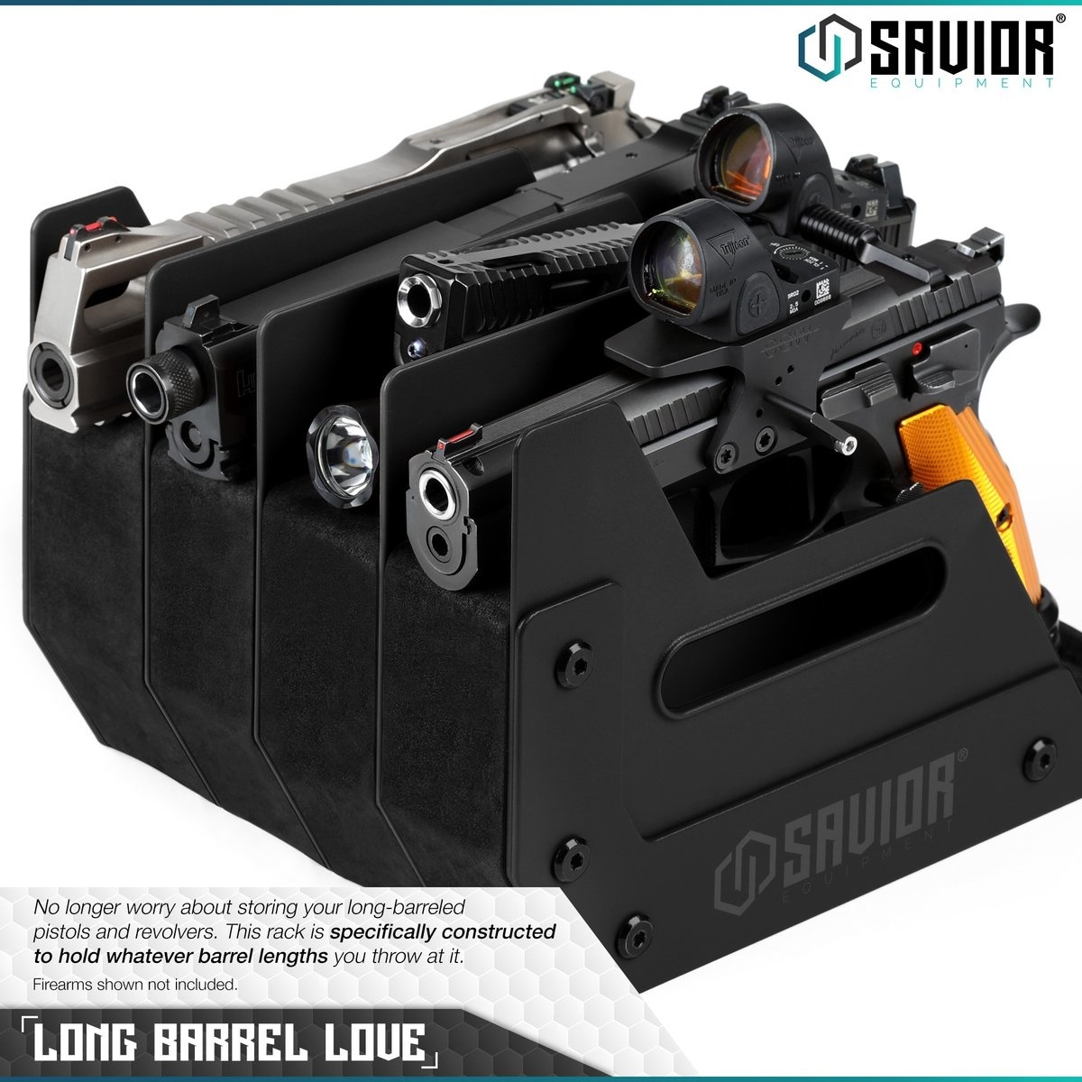 Savior 4-Slot Pistol Rack