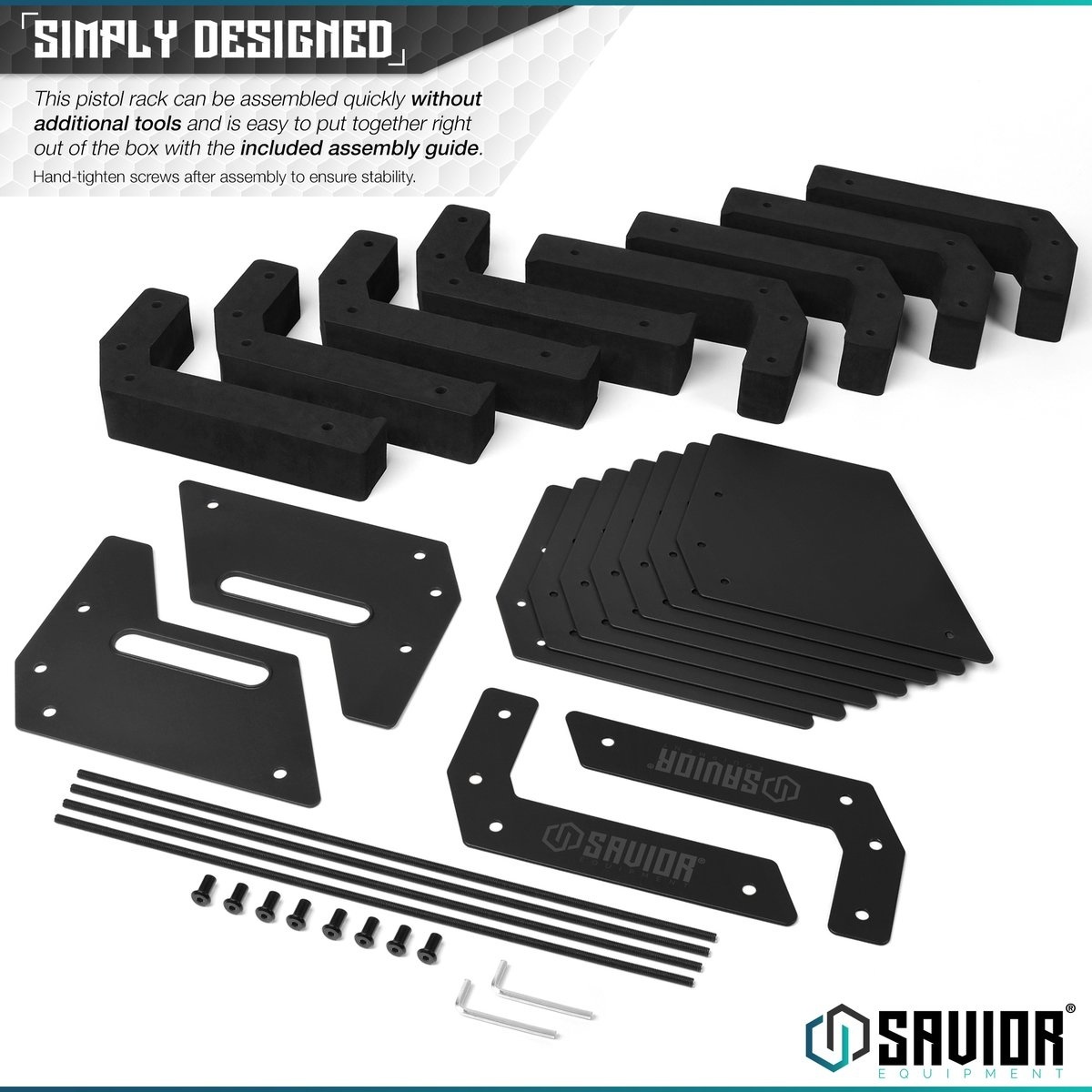 Savior 8-Slot Pistol Rack