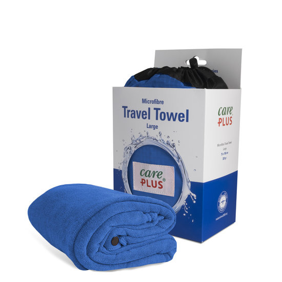 Travel Towel Microfibre Large - Blue