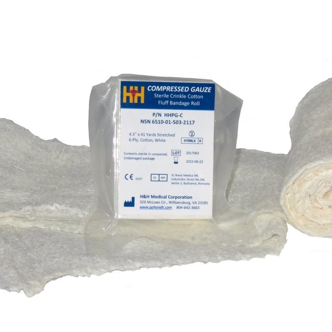 COMPRESSED GAUZE (PRIMED GAUZE)