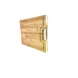 Baasboards Eiken snijplank van Baas Boards met messing handvat 49x36x3.8 cm Baasboards Eiken snijplank van Baas Boards met messing handvat 49x36x3.8 cm