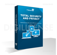 F-Secure Total Security & VPN - 3 dispositivos - 1 Ano