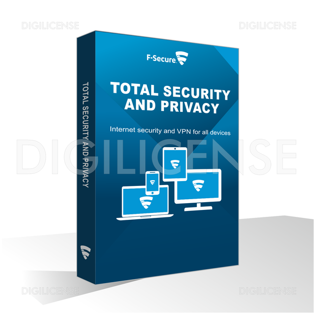 F-Secure Total Security & VPN - 3 dispositivi - 1 Anno