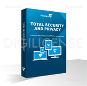 F-Secure Total Security & VPN - 5 dispositivi - 2 Anni