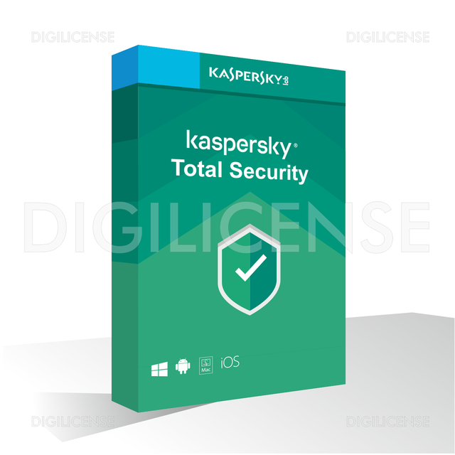 Kaspersky Total Security - 5 dispositifs - 1 année
