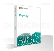 Microsoft Office 365 Family - 6 Geräte - 1 Jahr