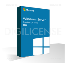 Windows Server 2022 Standard (16 Core) - 1 Gerät -  Unbefristete Lizenz - Geschäftslizenz (gebraucht)