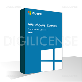 Windows Server 2022 Datacenter (2 Core) - 1 dispositivo -  Licenza perpetua - Licenza business (pre-owned)