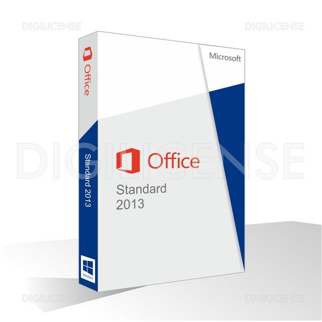 Microsoft Office 2013 Standard - 1 dispositivo -  Perpétua - Licença de negócios (usado)